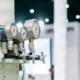 close up high accuracy and precision industrial pressure gauge